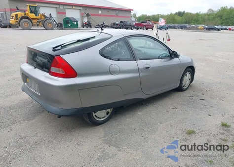 2000 Honda Insight из США, поврежденный, VIN JHMZE1370YT000399